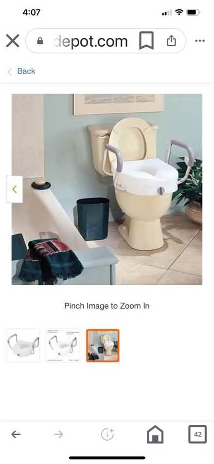 Photo of free Raised Toilet Seat (Ypsilanti Township) #1