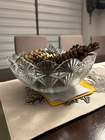 Photo of free Crystal bowl (Meadowvale) #1