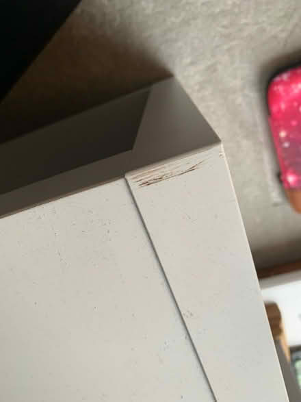 Photo of free White Tall Wood Shelves/Bookcase (Croxley Green WD3) #4