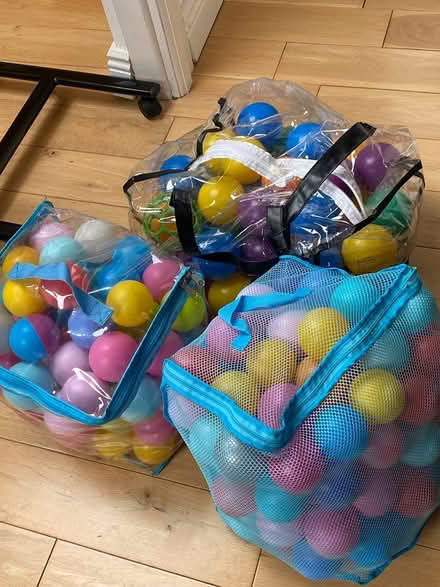 Photo of free plastic play Balls (Castleknock) #2