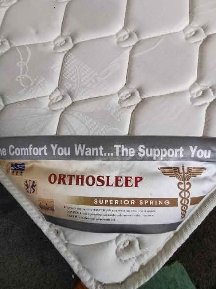 Photo of free Double bed frame and mattress (KY6 Glenrothes) #2