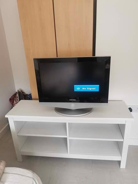 Photo of free TV Samsung and TV stand (North Hanwell) #4