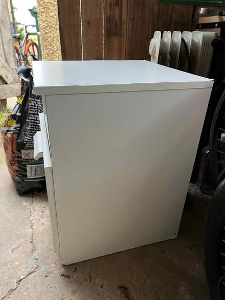 Photo of free Bedside table white (Mill End, WD3) #3