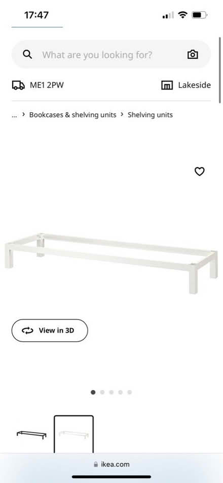 Photo of free 2 x ikea kallax underframes (Chatham ME5) #1