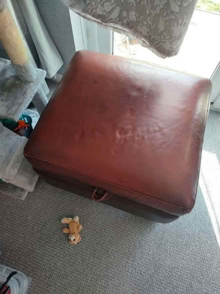 Photo of free 2 seater sofa, armchair and footstool (Haydon TA1) #1