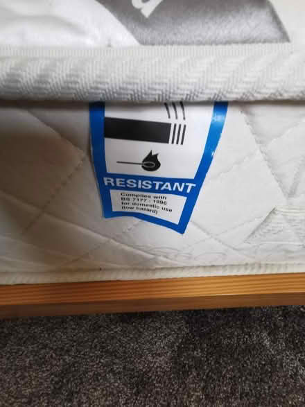 Photo of free Double bed frame and mattress (KY6 Glenrothes) #3