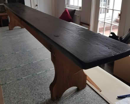 Photo of free old-fashioned wooden bench (Ladderstile Gate KT2) #2