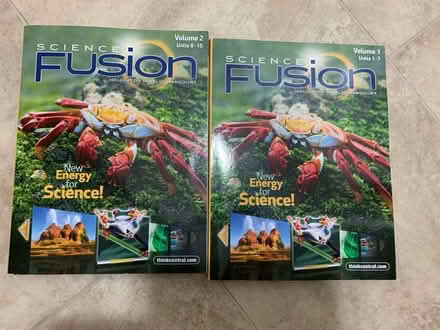 Photo of free Science Fusion (2 volumes) (Boulevard Manor) #1