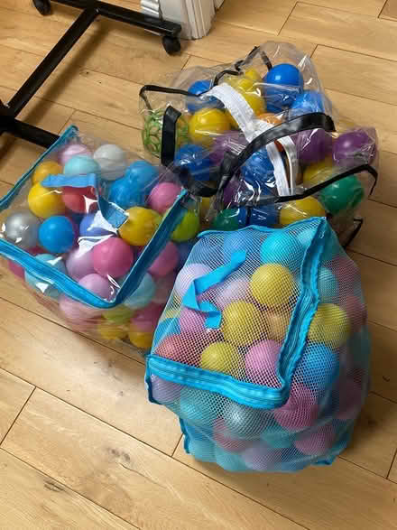 Photo of free plastic play Balls (Castleknock) #1