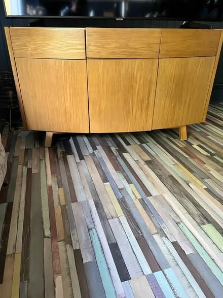 Photo of free Solid oak cabinet (SE5) #4