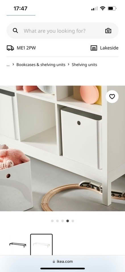 Photo of free 2 x ikea kallax underframes (Chatham ME5) #2