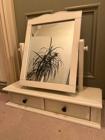 Photo of free Vanity mirror with drawers (Bedlington) #1