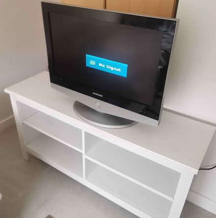 Photo of free TV Samsung and TV stand (North Hanwell) #2