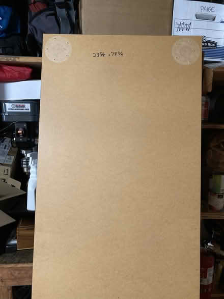 Photo of free IKEA Linnmon tabletop - no legs (East Oakland Hills) #1