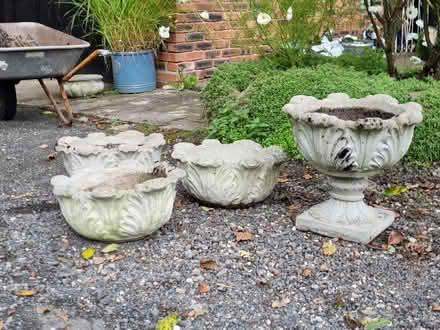 Photo of free Stone plant pots (gloucester GL19) #1