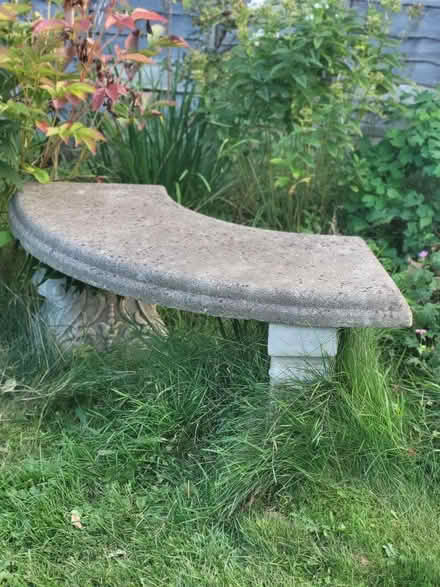 Photo of free Stone bench (Fittleworth) #2