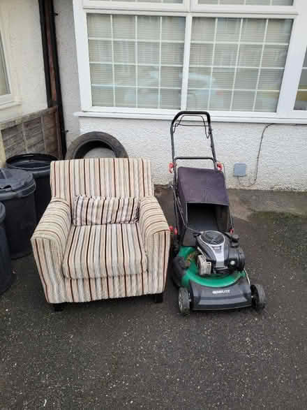 Photo of free Mower needs new blade and chair (Havelock road PO21) #1