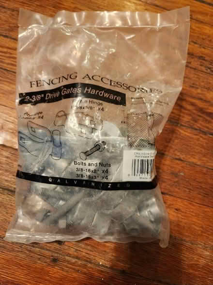 Photo of free 2-3/8" hinge kit for gate (Northeast Baltimore City) #1