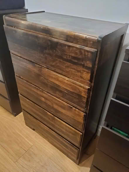 Photo of free 5 drawer dresser (wood) (Streetsville) #3