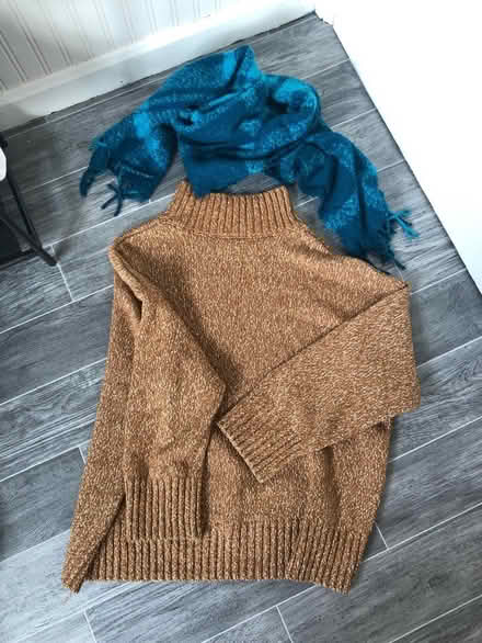 Photo of free Cotton H&M winter sweater Gap scarf (Brentford, TW8) #1