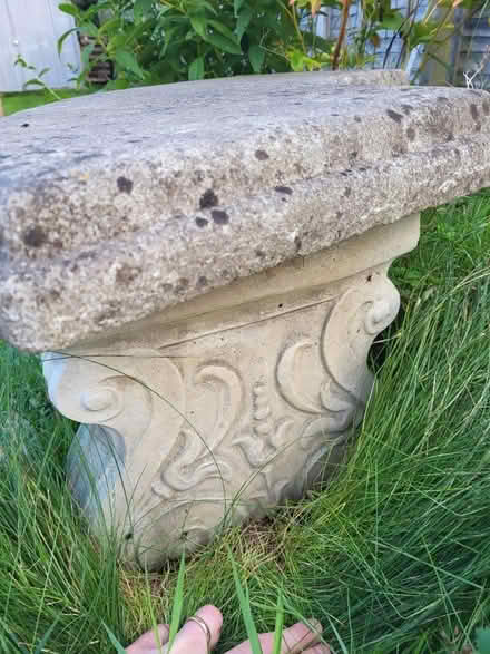 Photo of free Stone bench (Fittleworth) #1