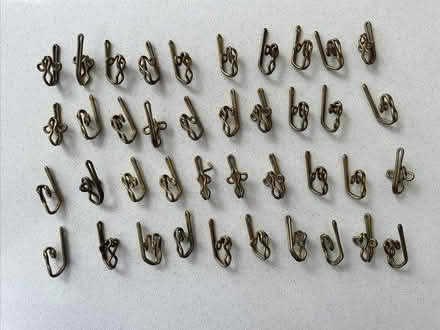 Photo of free Brass curtain hooks (Headington, Oxford OX3) #1