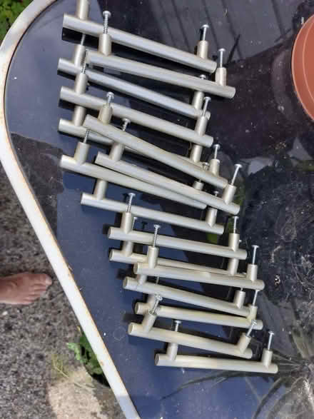 Photo of free Silver T bar handles. X 16 (Stubbington PO14) #2