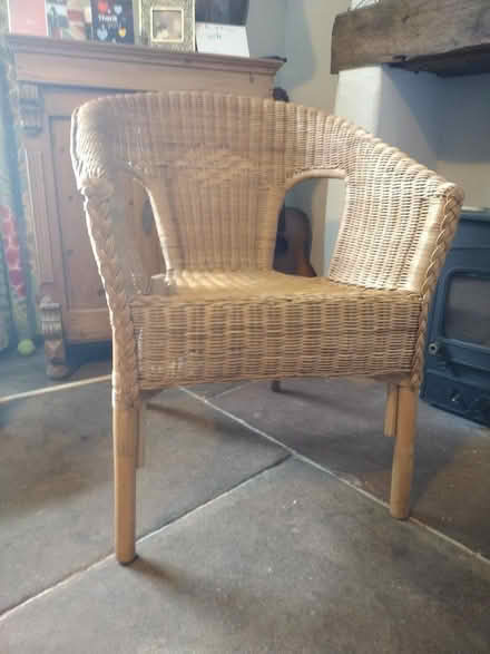 Photo of free Wicker Chair (Greystoke CA11) #1