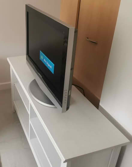 Photo of free TV Samsung and TV stand (North Hanwell) #1