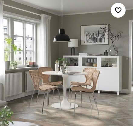 Photo of free IKEA white round table (Coventry CV4 area) #1