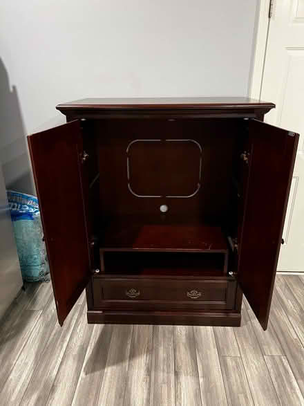 Photo of free TV Cabinet (Roswell near Hardscrabble/92) #1