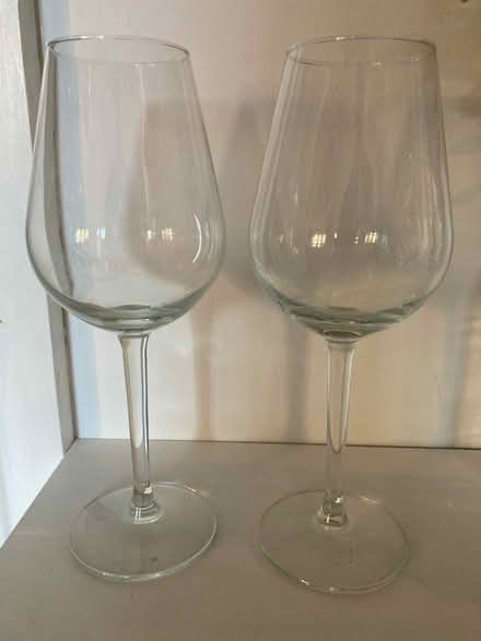 Photo of free Two wine glasses (Barnham PO22) #1