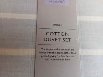 Photo of free single duvet cover + pillowcase (Ulverley Green B91) #1