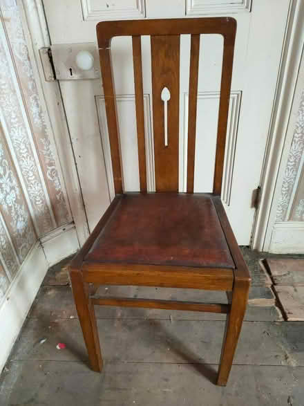 Photo of free Four wooden dining chairs (Cwmgors SA18) #1