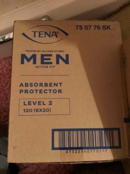 Photo of free Tena for men (Stoke Row RG9) #1