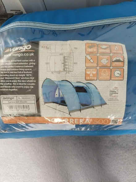 Photo of free Vango Carrera 500 tent (Seaford BN25) #2