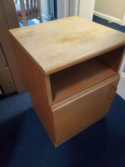 Photo of free Bedside cabinet in wood (Norham Manor OX2) #3