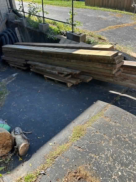 Photo of free Used pressure-treated lumber (Lemay/Mehville area) #1