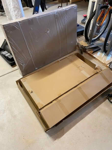 Photo of free Wayfair Glass-Metal Barn Doors (Bothell, near Fernwood Elem.) #2