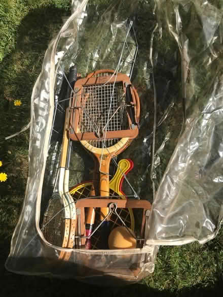 Photo of free Vintage at tennis + squash rackets (Crawley RH10) #2
