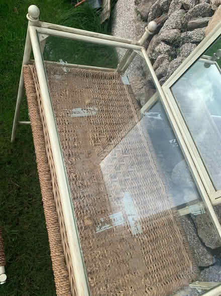 Photo of free Wicker dressing table with stool (Redruth) #2