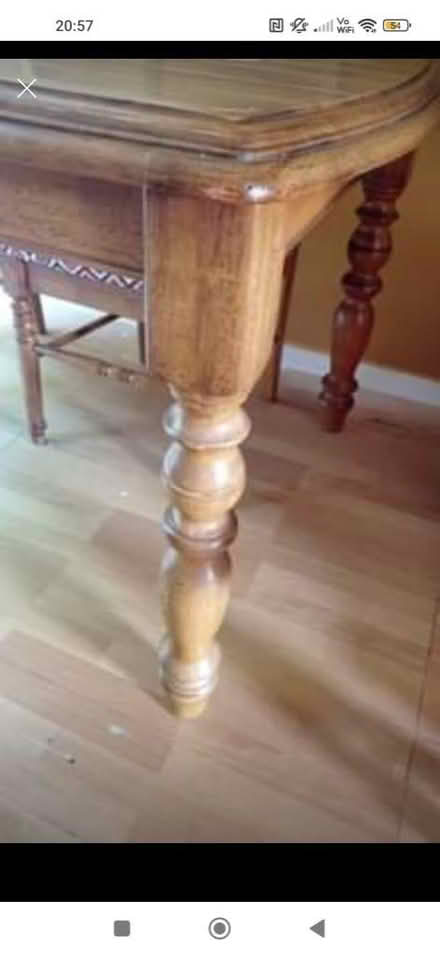 Photo of free Wooden Table (Table only) (Broadbridge Heath, RH12) #4
