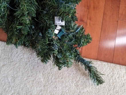 Photo of free Artificial 5' Christmas tree (Ashburn Farm) #2