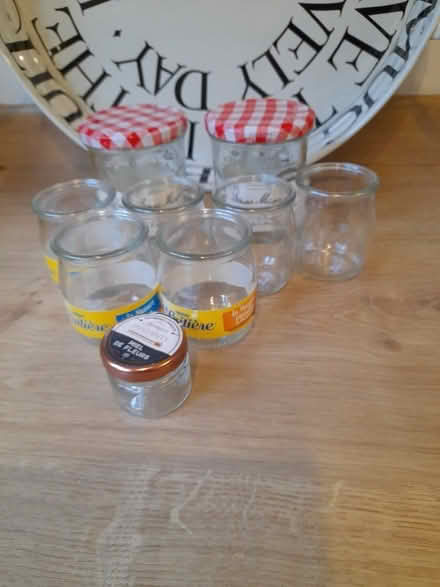 Photo of free Empty jam jars and yoghurt pots (Hollins BL9) #2
