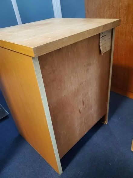 Photo of free Bedside cabinet in wood (Norham Manor OX2) #2