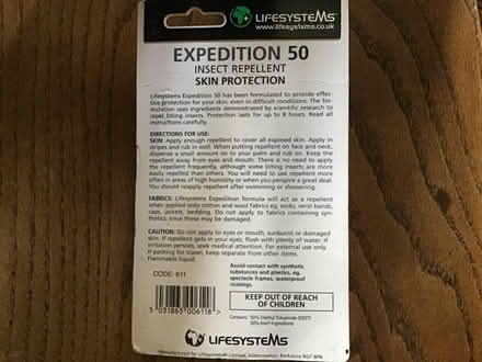 Photo of free Strong insect repellent, unopened (Lower Walkley S6) #2