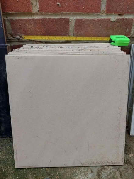 Photo of free Cream ceramic square tiles (Seaford BN25) #1