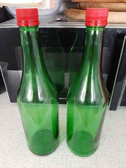 Photo of free Empty glass bottles x2 (Monkspath B90) #1