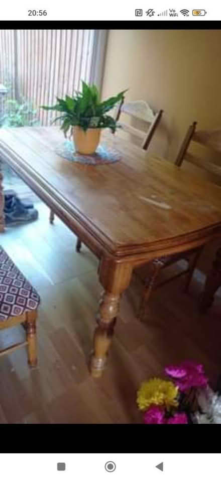 Photo of free Wooden Table (Table only) (Broadbridge Heath, RH12) #1
