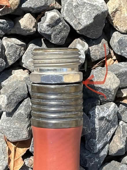 Photo of free leaky 50' hose (West side Petaluma) #1